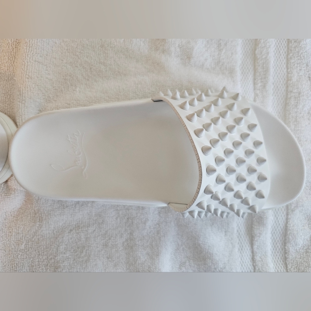 Christian Louboutin Studded Slides - image 6